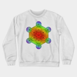 Metratorn Colors 7 chakra Crewneck Sweatshirt